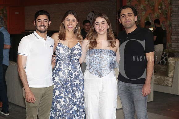 Manuel Flores, Andrea Ruther, Isabella Ruther y Erick Ruther 2