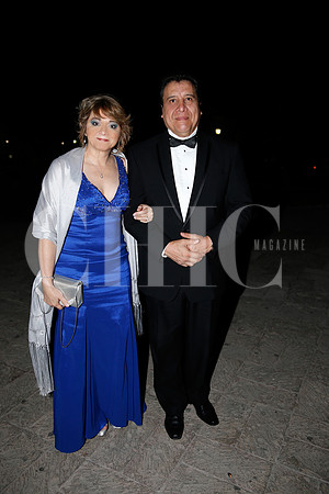 Laura De la Garza de Cortés y Antonio Cortés