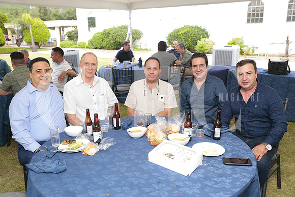 Arnoldo Chapa Canales, Pedro Cortes, Roberto Quiroga, Eliud Chapa y Alberto Chapa 2