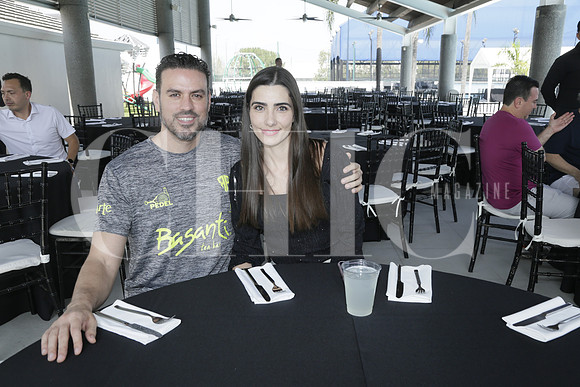 Salvador Fernández y Erika de Fernández