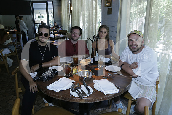Vadhir Derbez, Rodrigo Gómez, Eugenia González Ballesteros y Felipe Sánchez