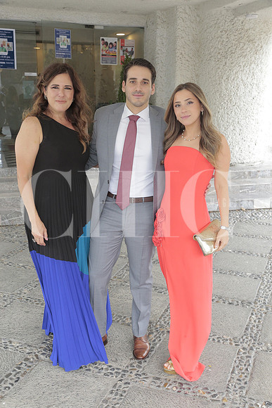 Maru Guzman, Fernando Chapa Guzman y Paulina Kalifa 2