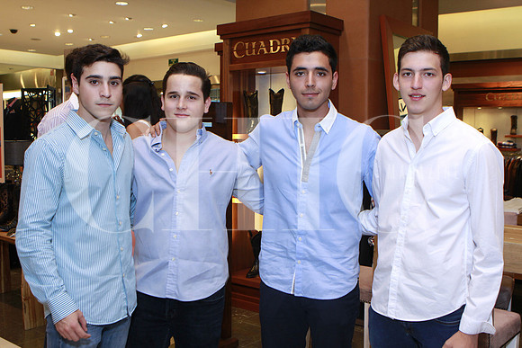 Benjamin Guerra, Marcelo Celada, Cristobal Andonie y David García