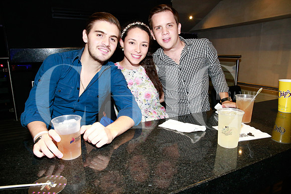Eduardo de la Garza, Alejandra Serna y Emanuel Jímenez