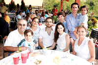 Andrés Páez,Carlos de la Garza Santos, Mónica de la Garza, Marcelo de la Garza, Alejandra Morales, Rafael Páez, Mateo Páez y Sonia Gossler (2)