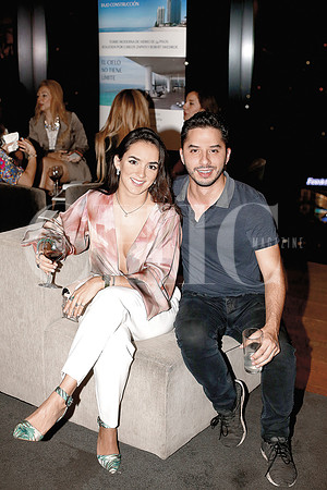 Megan Dalmau y Aldo Meade