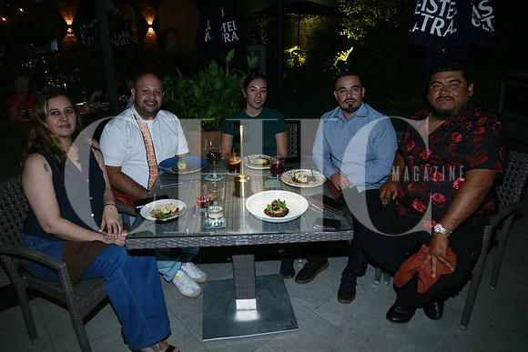 Sandra Hernández,Giovani Peña, Daniela Álvarez, Obed Natividad e Isaias Pérez