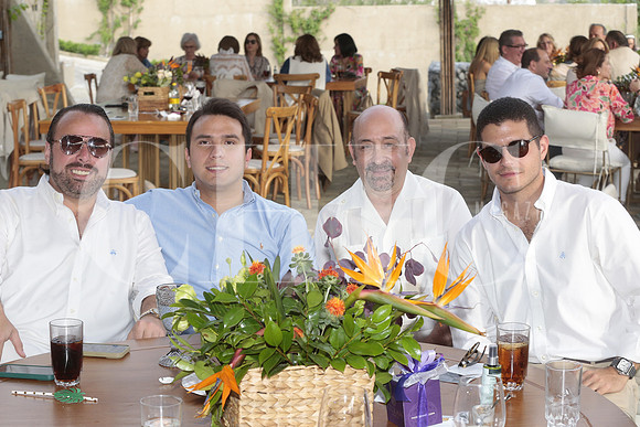 Rodrigo Handal, Santiago Handal, Jorge Delgado y Freddy Halun 2