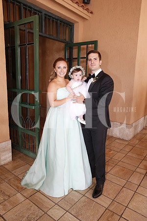 Marcela Sada, Paulia Garza Sada y Roberto Garza Sada