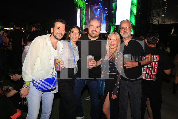 Jose Gonzalez, Daniela Charles, Daniel Fernandez, Monica Mora y Eduardo Serna 3