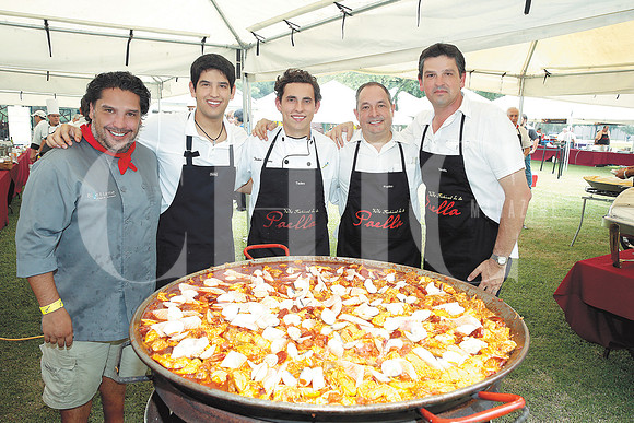 César Morán, Serafín Villarreal, Tadeo Reyes, Popino Reyes y Serafín Villarreal Jr