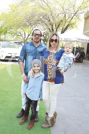 Diego Velarde, Melissa de Velarde, Cristian Velarde e Iker Velarde