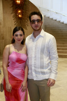 Carla Flores y Lucas Tijerina