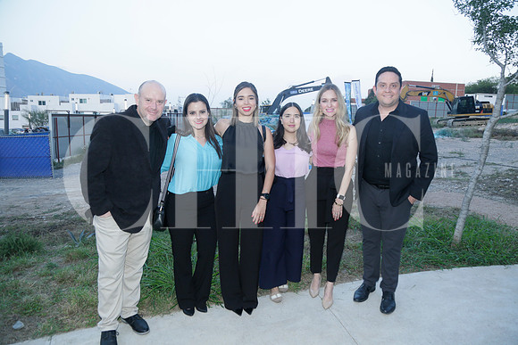 Sergio Mercado, Mariana Costilla, Jacky Cornejo, Cynthia Serna, Lorena Vázquez y Mauricio Castro
