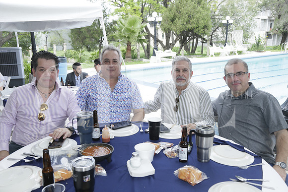 Roberto Martínez, Gustavo Martínez, Jaime Ruíz y Adrián Martínez