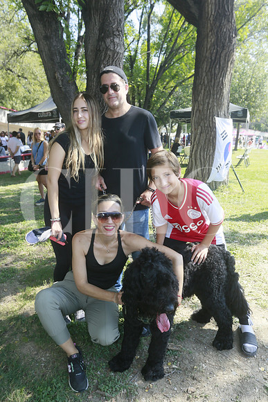 Ainhoa García, Mara Garza, Alfredo García y  Arnau García