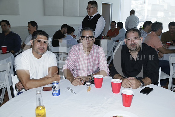 Jesús García, Hernán Macias y Raúl Fernández