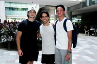 Erick Salazar, Eugenio Llaguno y Diego Taméz