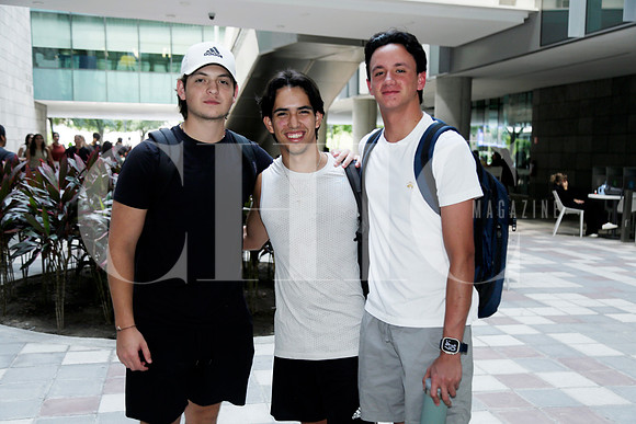 Erick Salazar, Eugenio Llaguno y Diego Taméz