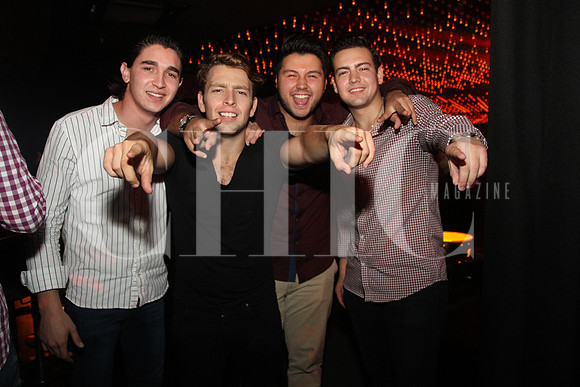 Abel Guerra, Samuel Scott, Beto Saldaña y Juan Treviño