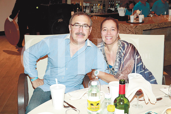 Andre Delgado y Lucía Clouthier