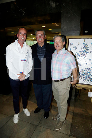 Rafa Alanis, Fernando Margain y Víctor Santillán