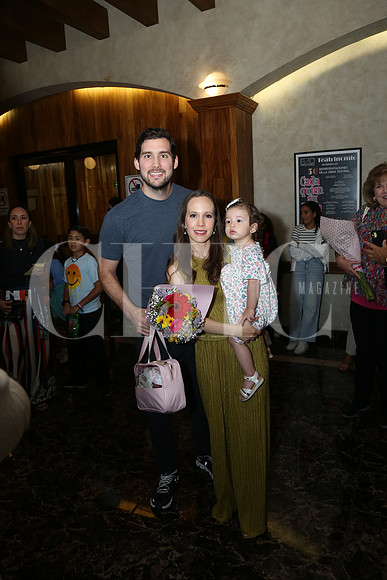 Javier Treviño, Daniela Garza y Balbina Treviño1