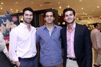 Bernardo Reiter, Eugenio Chavez y Adrián Canavati