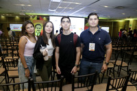 Ana Paula Loperena, Fernanda Esquer, Javier Garza y Abelrardo Cárdenas