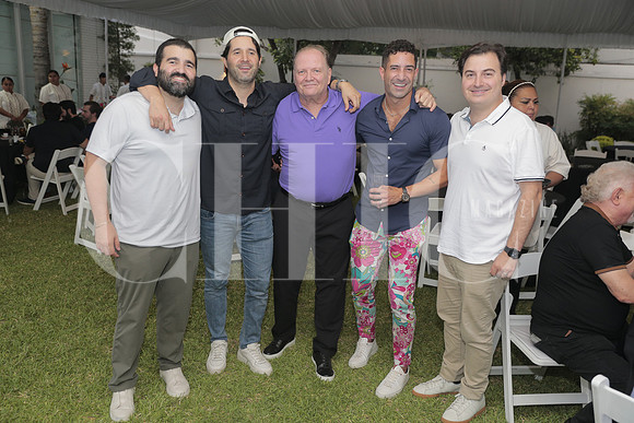 Ricardo Moreno, Sergio Moreno, Sharon Back, Rafa Moreno y Sebastian Meade 2