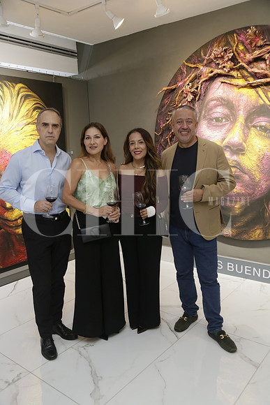 Reynaldo Pérez, Claudia Scully, Marina Miranda y Arturo Bernal
