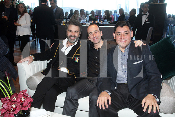 Manuel Mijares, Ernesto Lopez y Carlos Alpizar