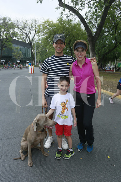 Adrian Lozano, Jorge Lozano y Alejandra Maiz de Lozano