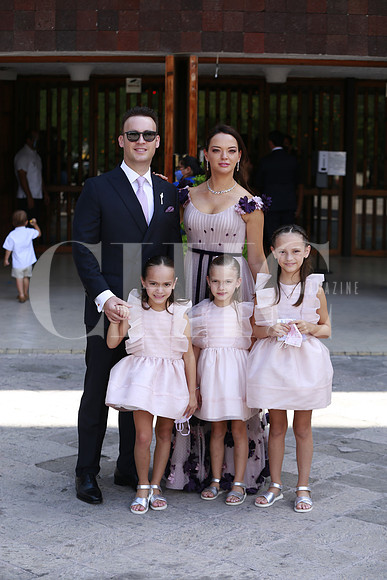 David Othon Paez, Cordelia Treviño de Paez, Fernanda Paez, Valentina Paez y Cordelia Paez (2)