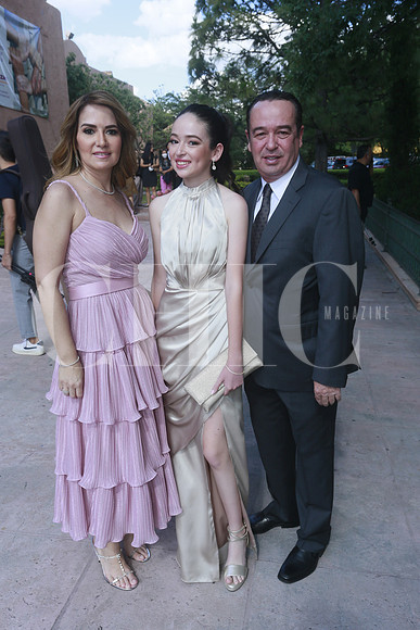 Alicia Cantú, Alicia Rodíguez  y Jaime Rodíguez