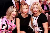 Diana Pérez, Cordelia Guzmán y Liliana Sada de Ibarra