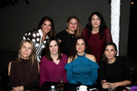 Lorena Kalifa de Assad, Rosy de Uquidia, Luisa Sanchez, Consuelo Escudero, Mayra Villarreal, Gabriela Santos de Elizondo y Karina de Chavez