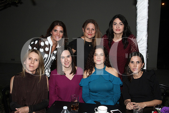 Lorena Kalifa de Assad, Rosy de Uquidia, Luisa Sanchez, Consuelo Escudero, Mayra Villarreal, Gabriela Santos de Elizondo y Karina de Chavez