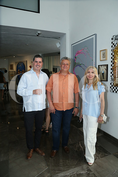 Saúl Sifuentes, Agustin Suárez y Juany Cavazos
