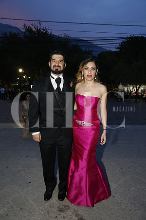 Romel Garza y Alicia Medina