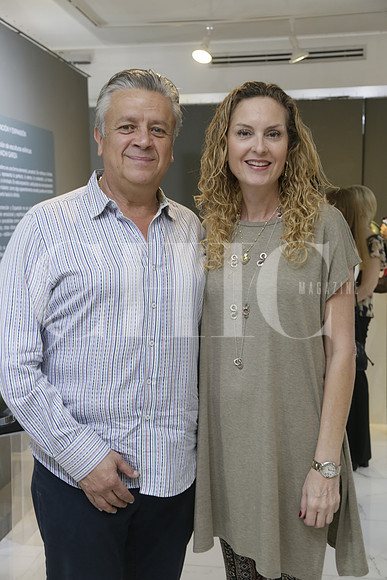Agustin Suárez y Cristy Barker