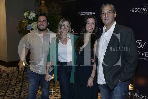 Leonardo de Hoyos, Tania Lozano, Adriana Rojas y Gerardo Maiz