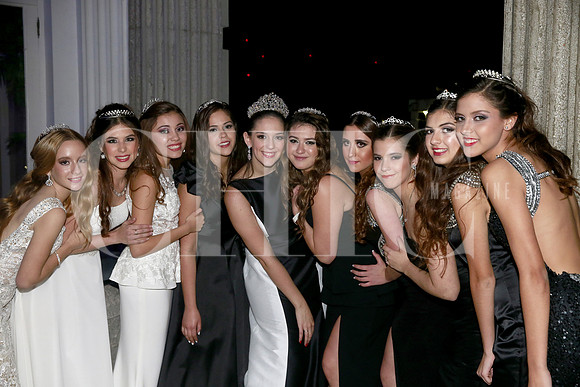 Valeria Elizondo, Cecy Reyes, Nilda Mata, Valeria Serna, Viviana Villarreal, Maria Angela Ramirez, Bety Estrada, Diana Coindreau, Fernanda Zubieta y Maria Canales