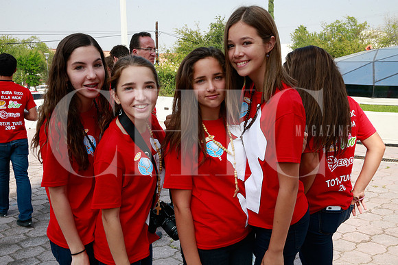 Marian Chapa, Fernanda García, Claudia Garza y Sofía Maltos