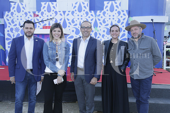 Mauricio Magdaleno, Claudia Caballero, Federico Clariond, Anabel Mellado y Agustin Solorzano