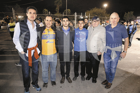 Luis Troncoso, José Luis Montemayor, José Luis Montemayor, Santiago Montemayor, Luis Óscar Montemayor y Fernando Turner