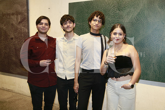 Alejandro Ramos, Ricardo Flores, Luis Reyes y Annia Flores