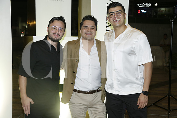 Mario Banda, Rodrigo Salvador y Daniel Treviño