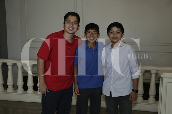 Marcelo Gamboa, Luis Elias Parra y Roberto Limón