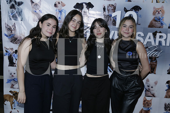 Paula Guerra, Carolina Cuilty, Valeria Támez y Ariadna Álvarez